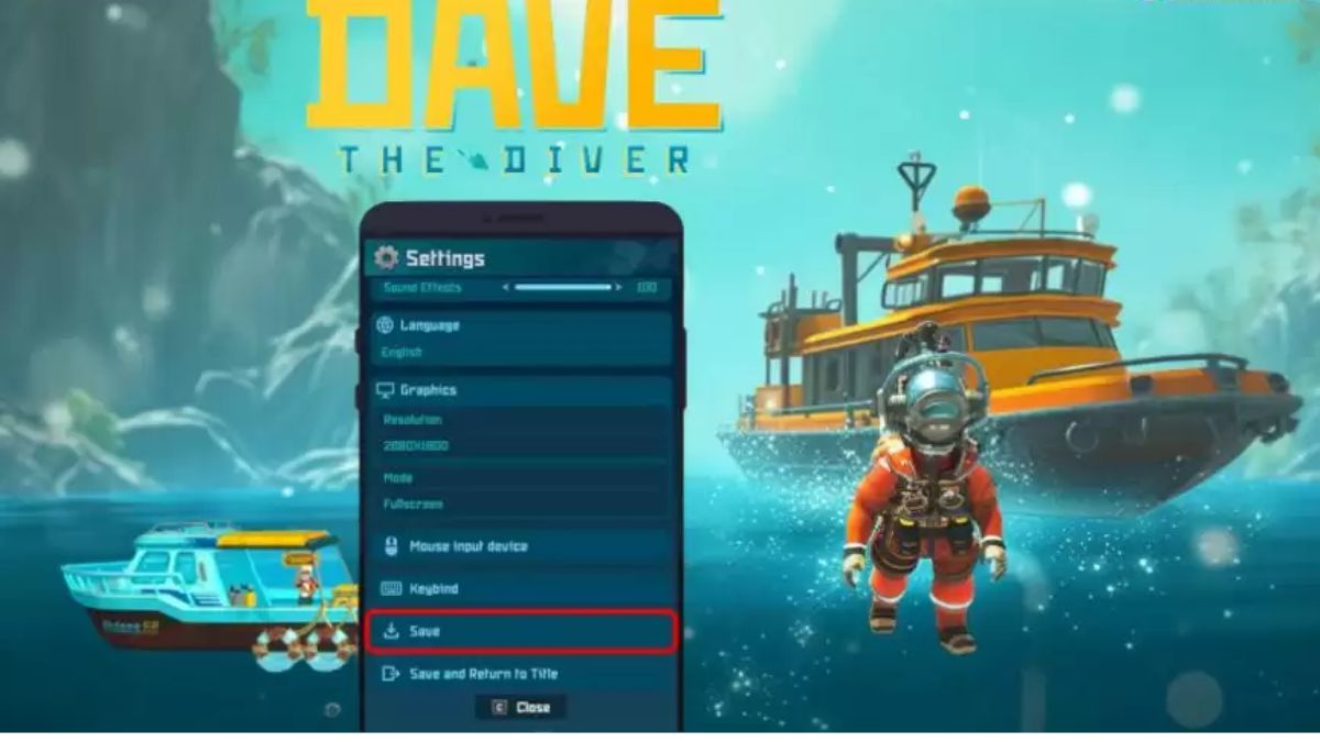 Dave the diver save location Save location in Dave the diver