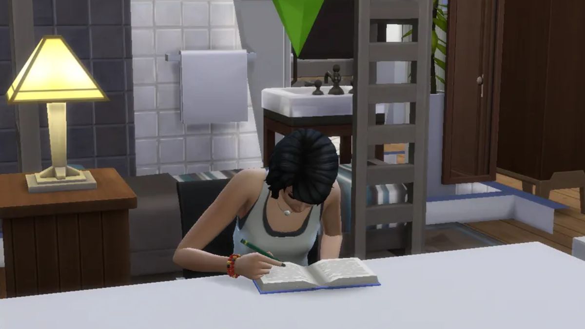 how to do homework in sims 4