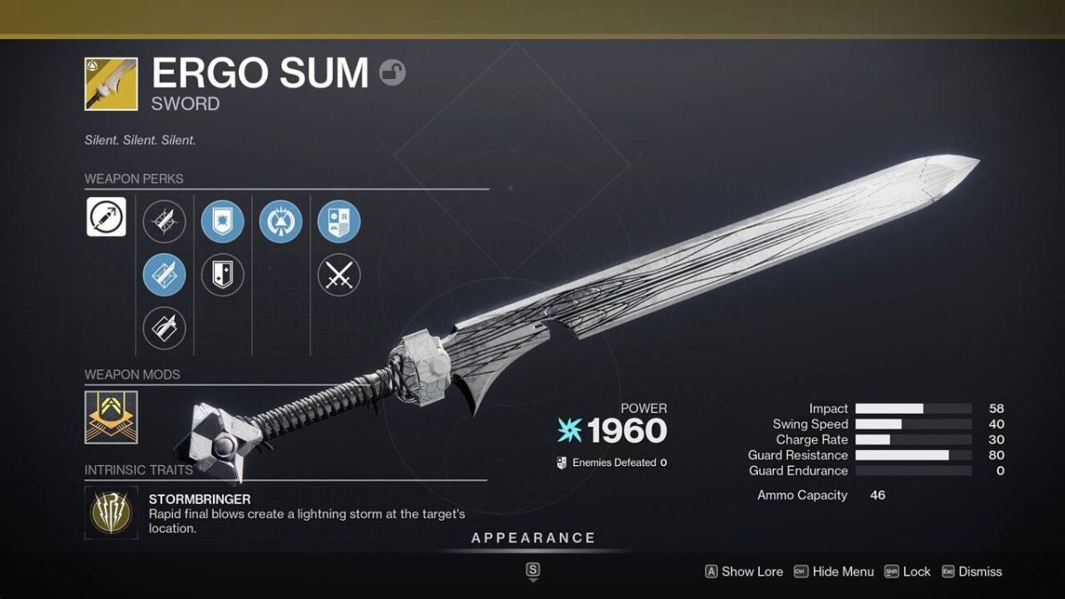 How to get the Ergo sum exotic sword in destiny 2 Destiny 2 the final shape: Ergo sum exotic sword
