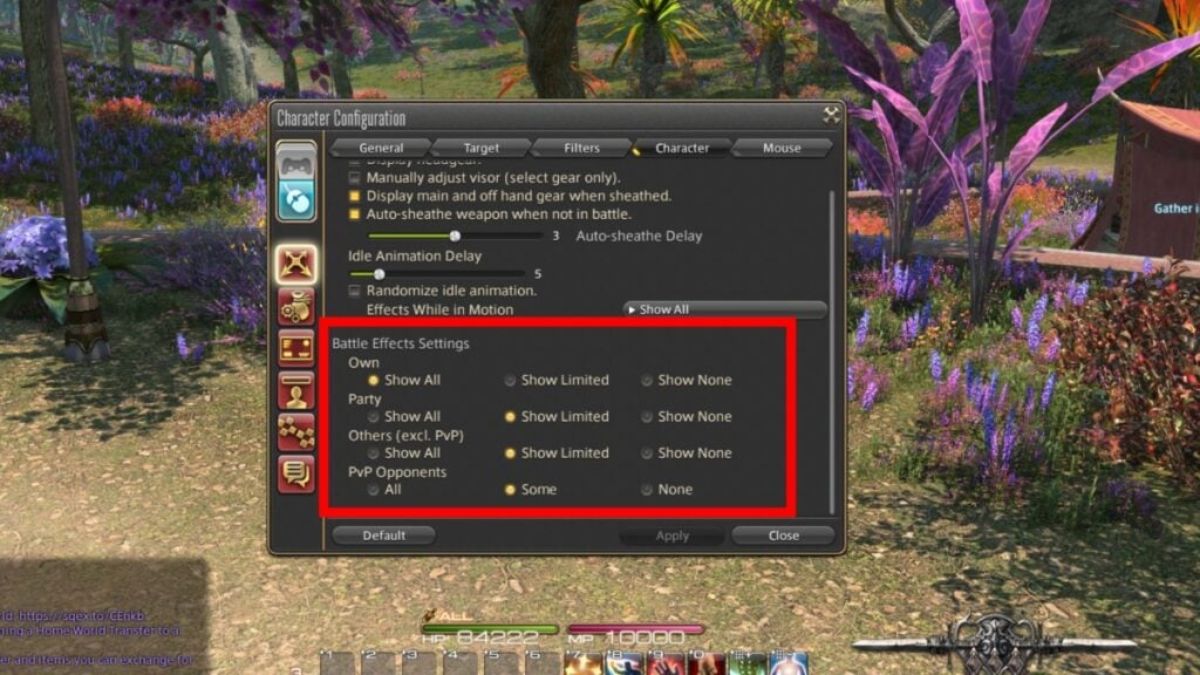 Best settings in FFXIV Dawntrail Tips for FFXIV Dawntrail