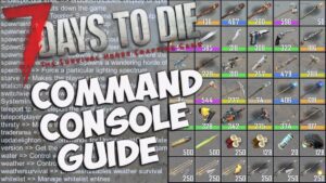 Console commands in 7 days to die All console commands in 7 days to die 1.0