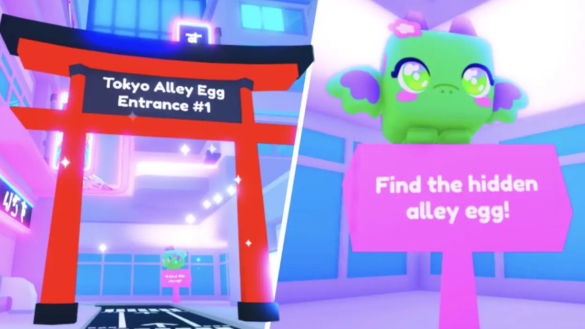 How To Find Tokyo Alley Egg In Pet Simulator