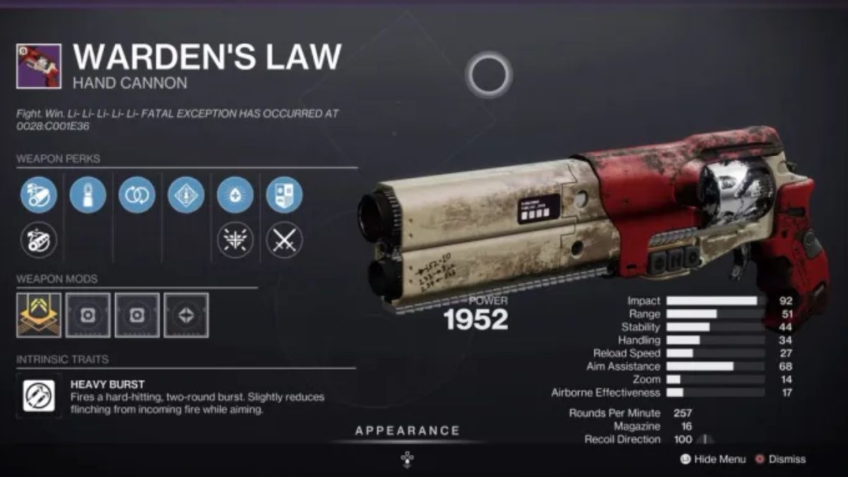 How To Get Warden’s Law in Destiny 2