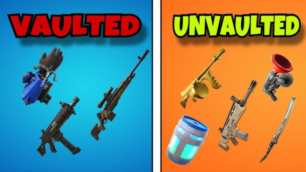 All the New Weapons in Fortnite Chapter 4 Season 3 All Unvaulted Weapons in Fortnite Chapter 4 Season 3