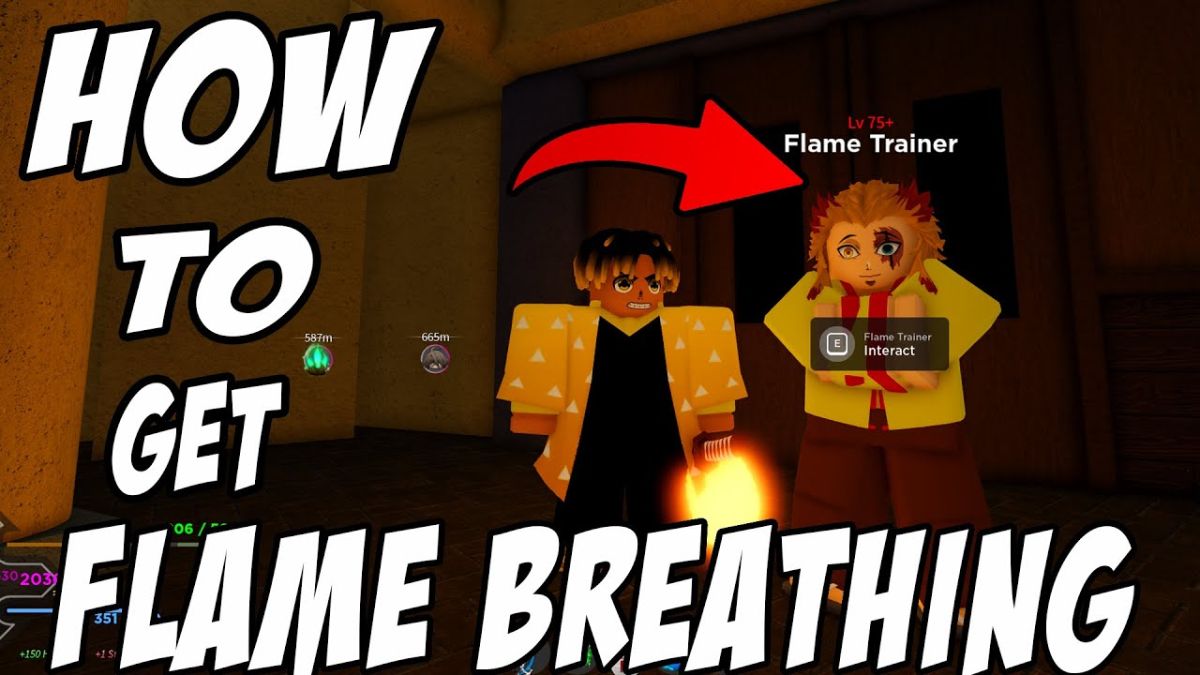 how to get flame breathing in project slayers