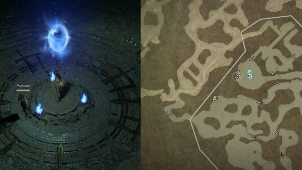 Nahantu Waypoint Locations in Diablo 4: Vessel of Hatred