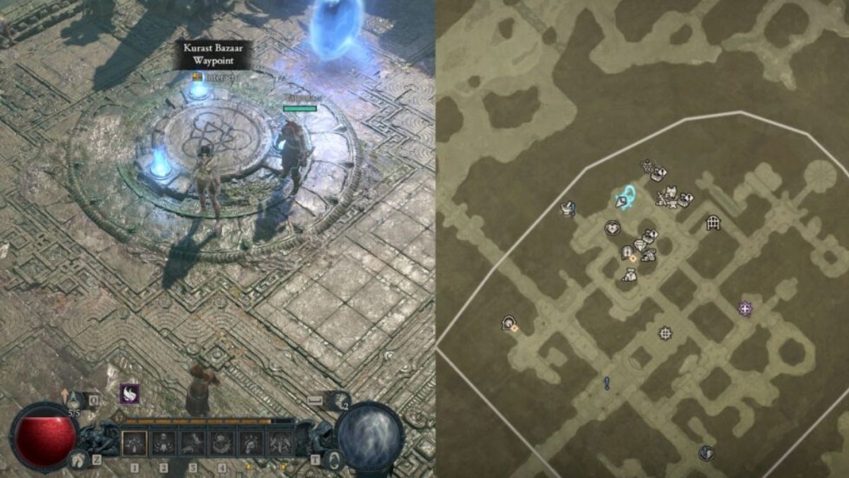 Nahantu Waypoint Locations in Diablo 4: Vessel of Hatred