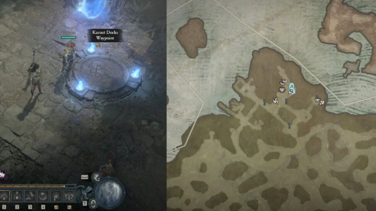 Nahantu Waypoint Locations in Diablo 4: Vessel of Hatred