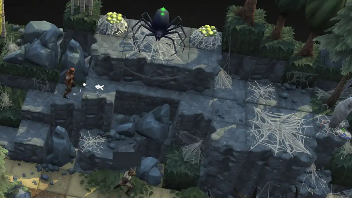 Spiders Nest in Brighter Shores