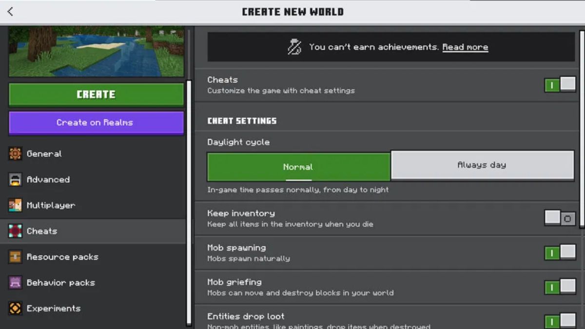 How to enable cheats in Minecraft How to enable god mode in Minecraft