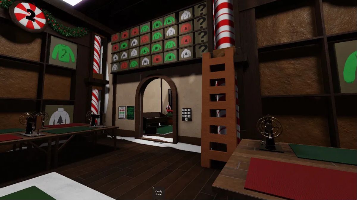 Roblox Terminal Rapid Room Naughty or Nice Walkthrough