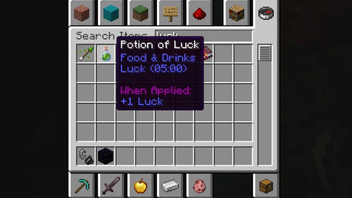 all minecraft potion recipes