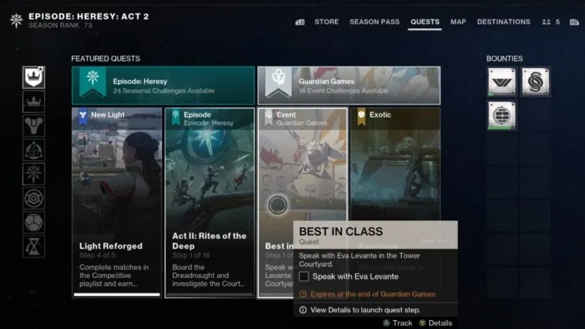 Destiny 2 guardian games guide