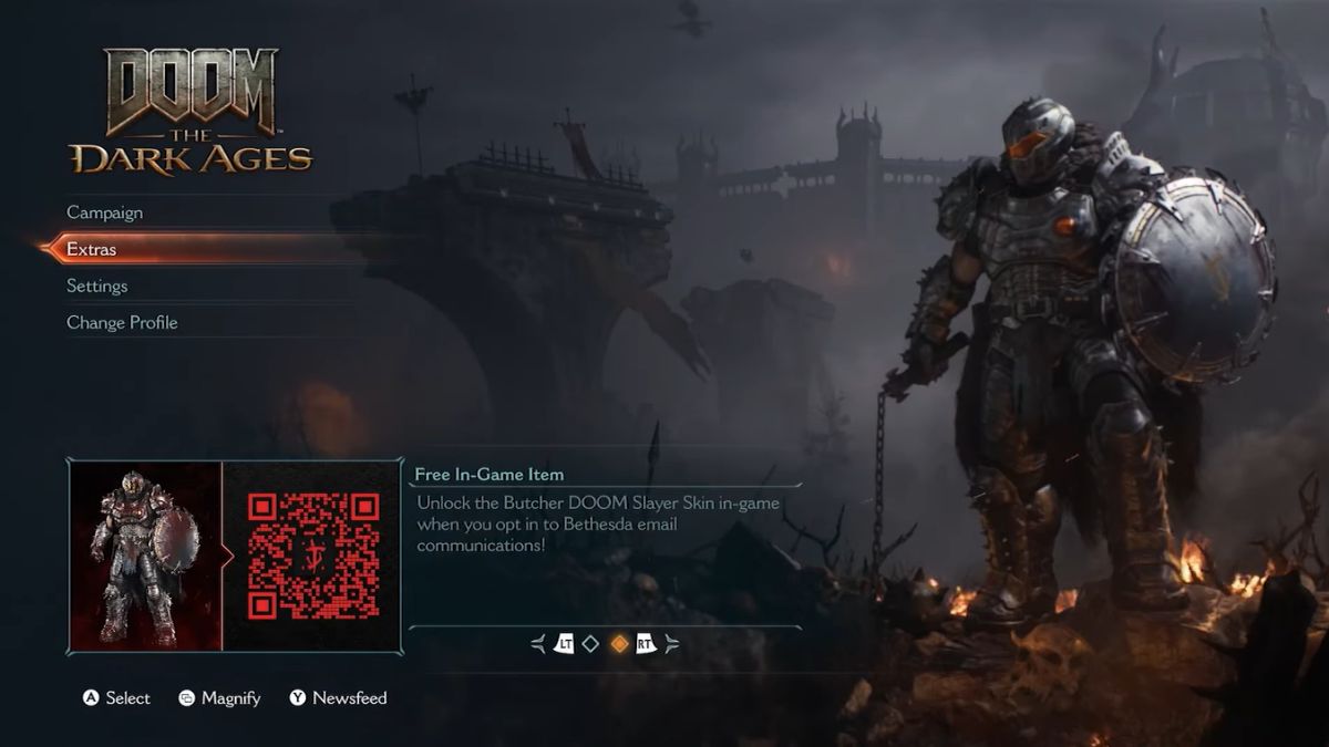 Doom the dark ages butcher skin