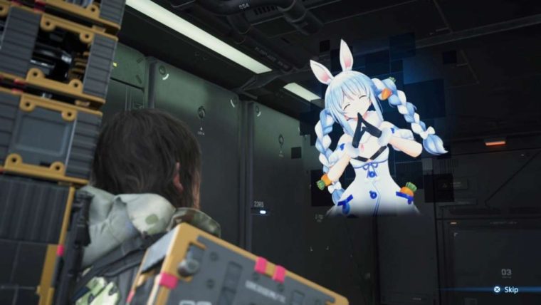 Pekora in death stranding 2