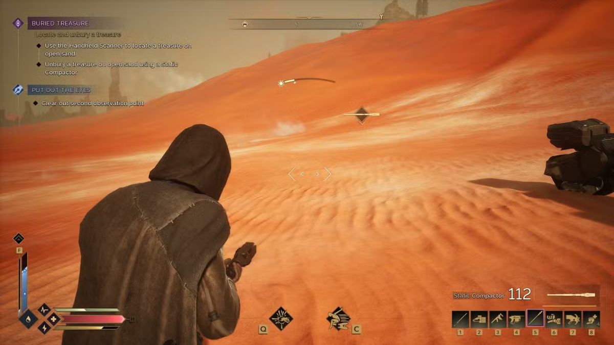 Flour sand in Dune Awakening Dune Awakening flour sand