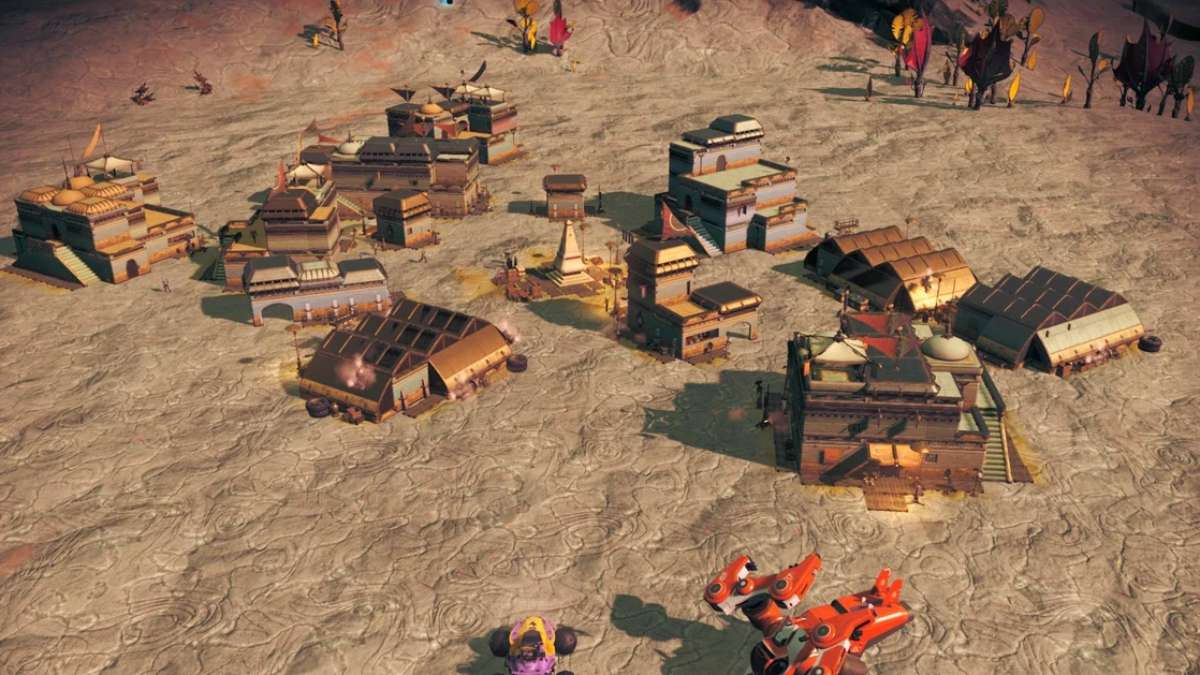 Autophage settlements in no man's sky, Autophage settlement NMS 