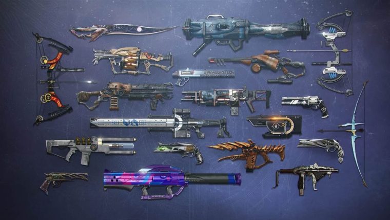 Exotics in Destiny 2 Exotics in The Edge of Fate
