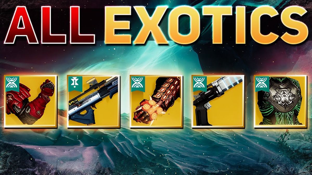Exotics in Destiny 2 Exotics in The Edge of Fate