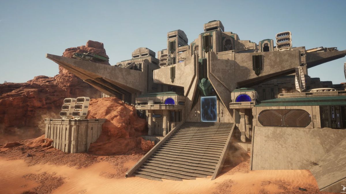 Atreides Building Set in Dune Awakening