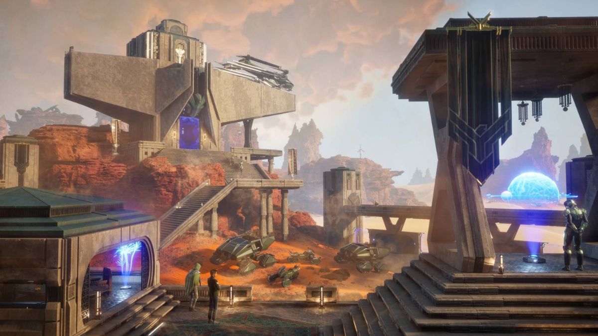 Atreides Building Set in Dune Awakening