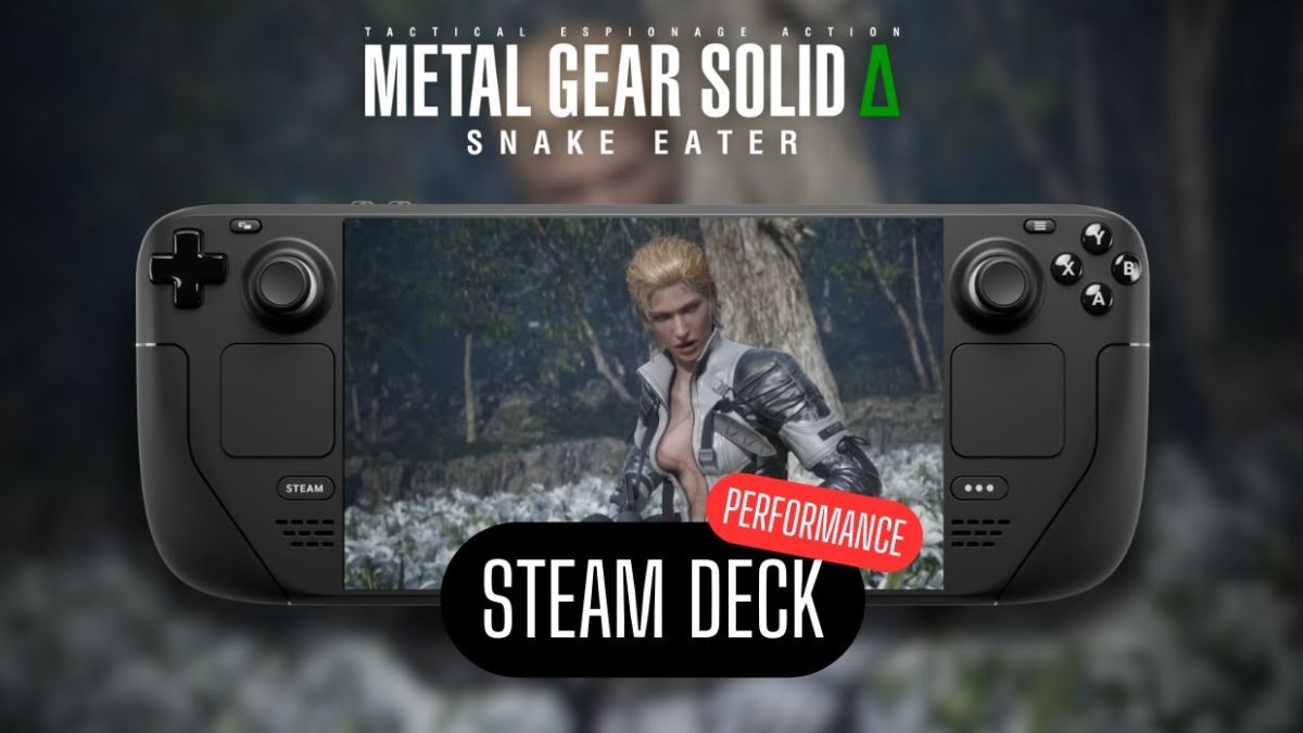 mgs delta pc performance mgs delta steam deck metal gear solid delta pc