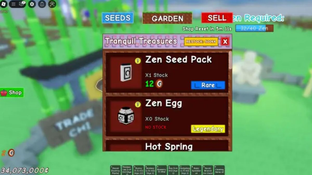 Zen Egg in Grow a Garden Zen Egg Grow a Garden