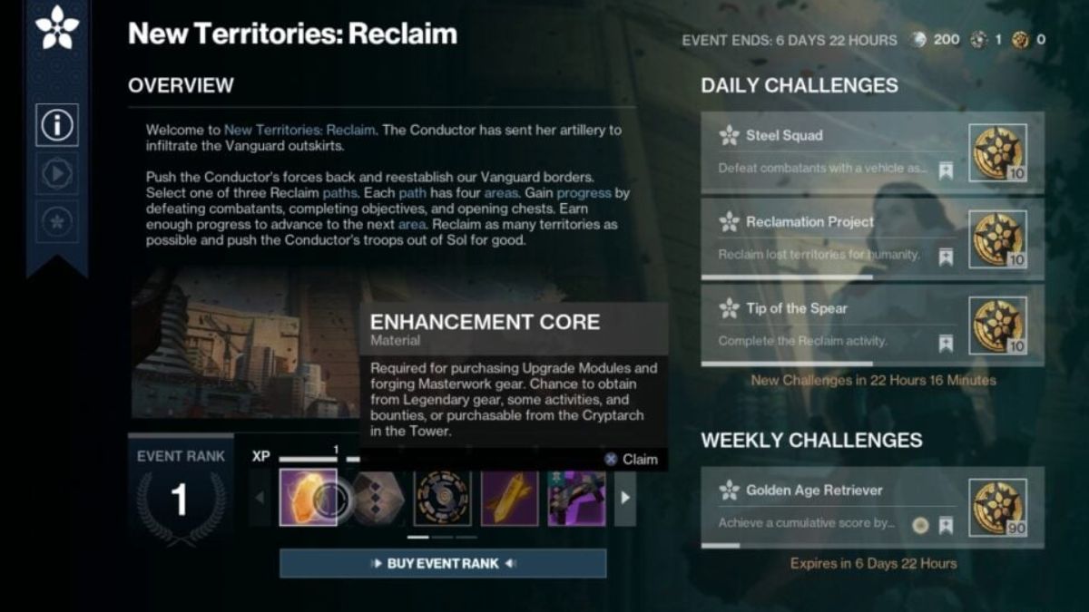 Earth Reclaimed in Destiny 2 Earth Reclaimed Destiny 2