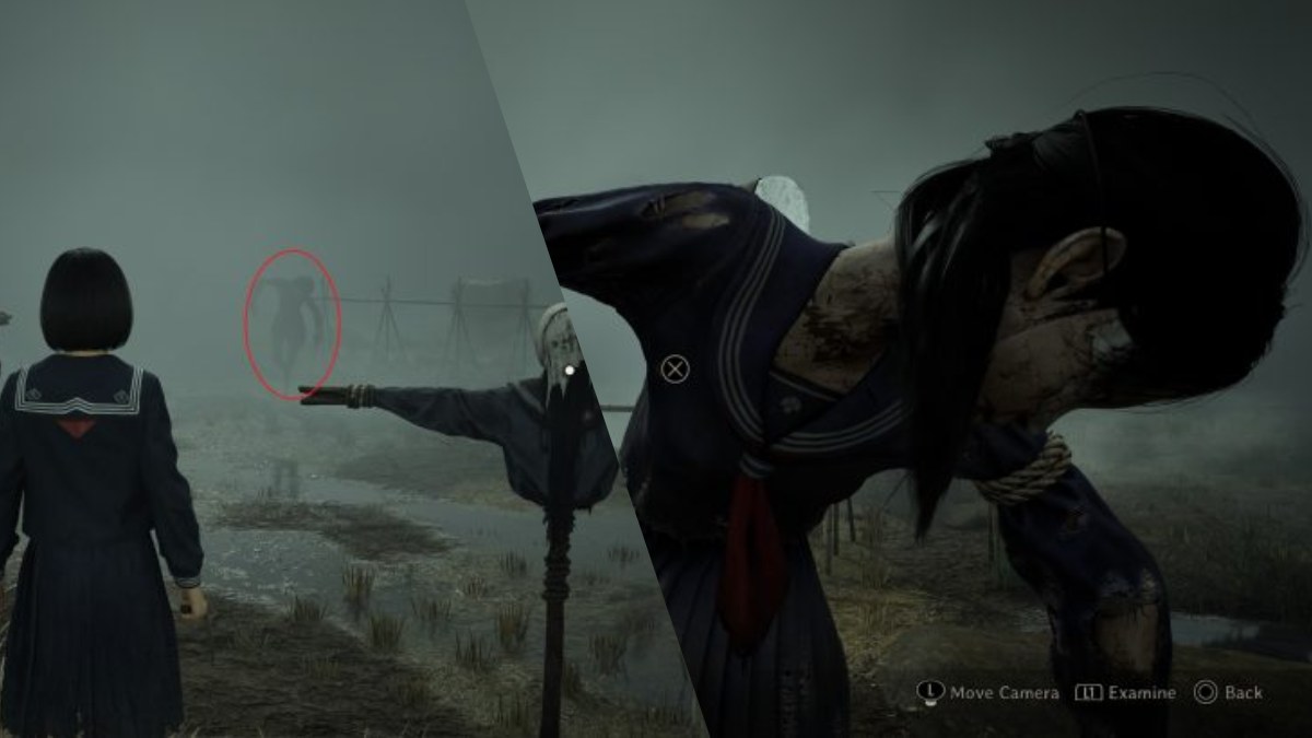 Scarecrow puzzle in Silent Hill f Scarecrow puzzle silent hill f silent hill f field puzzle