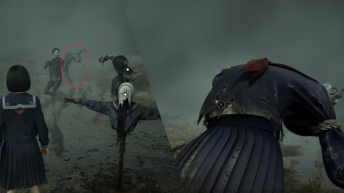 Scarecrow puzzle in Silent Hill f Scarecrow puzzle silent hill f silent hill f field puzzle