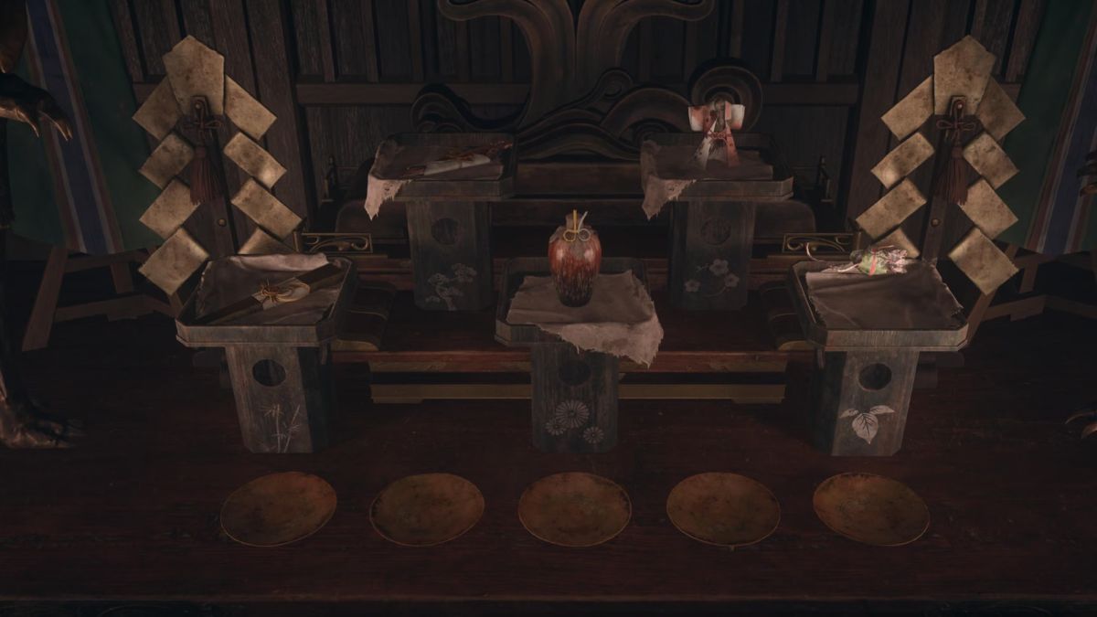 altar puzzle in silent hill f silent hill f altar puzzle silent hill f shrine puzzle