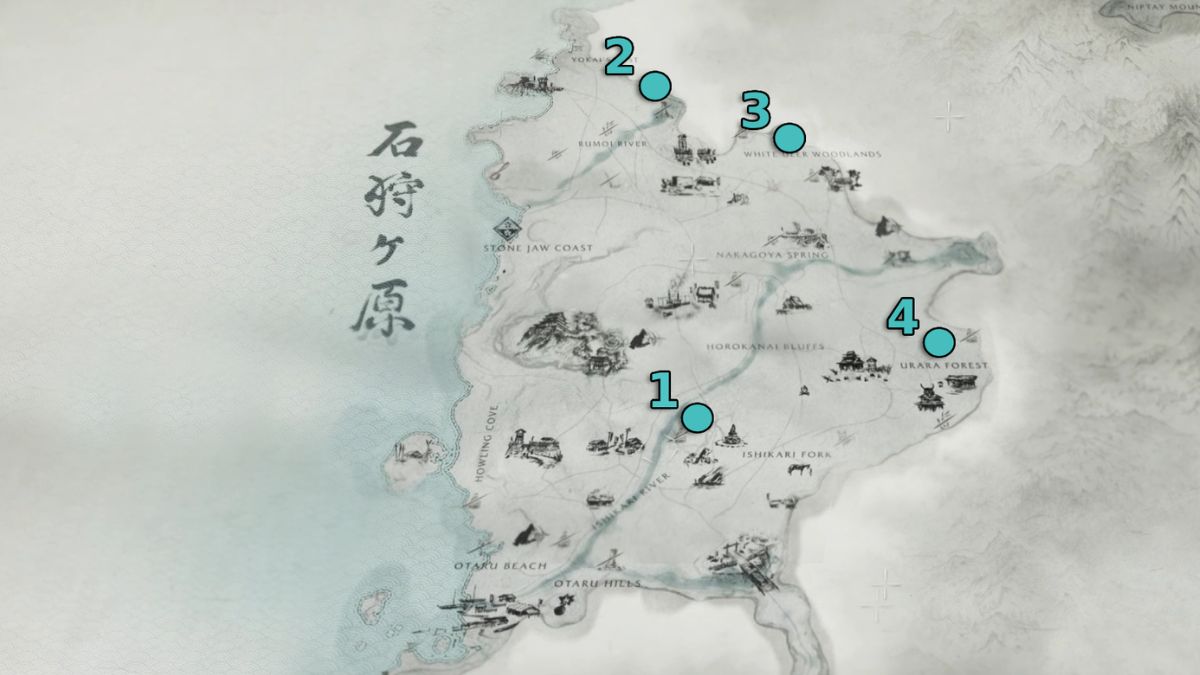 hot springs in ghost of yotei ghost of yotei hot spring locations