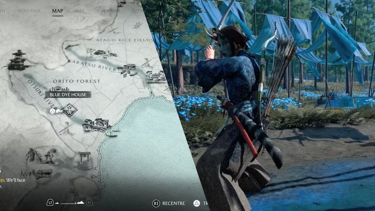 ghost of yotei black dye merchant black dye merchant location