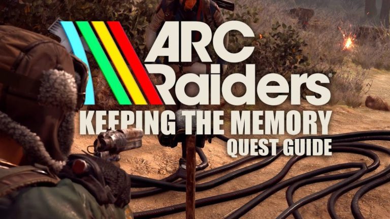 keeping the memory quest arc raiders formicai hills