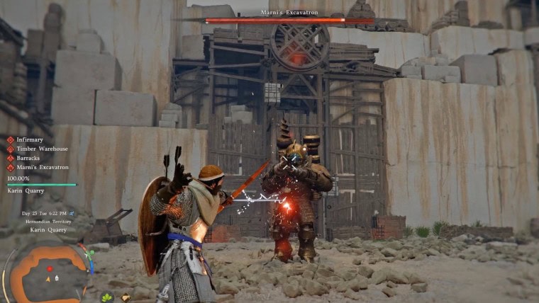 Excavatron in Crimson Desert Defeat the Excavatron in Crimson Desert