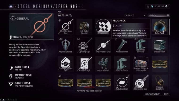 Warframe prime relics Warframe relic packs